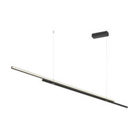 PENDELLEUCHTE 150/1,5/15,5 cm    - Schwarz, Modern, Metall (150/1,5/15,5cm) - MAYTONI