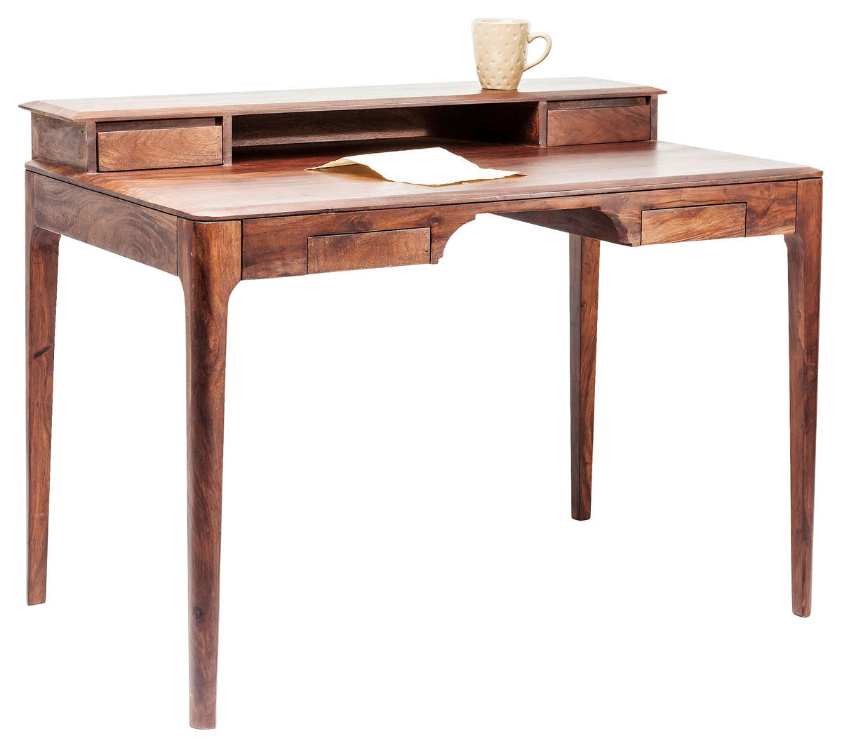 SCHREIBTISCH 110/70/85 cm  in Walnussfarben  - Walnussfarben, LIFESTYLE, Holz (110/70/85cm) - Kare-Design