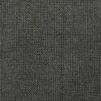 SITZBANK in Textil Schwarz, Dunkelgrau  - Dunkelgrau/Schwarz, Design, Textil/Metall (175/52/53cm) - Novel