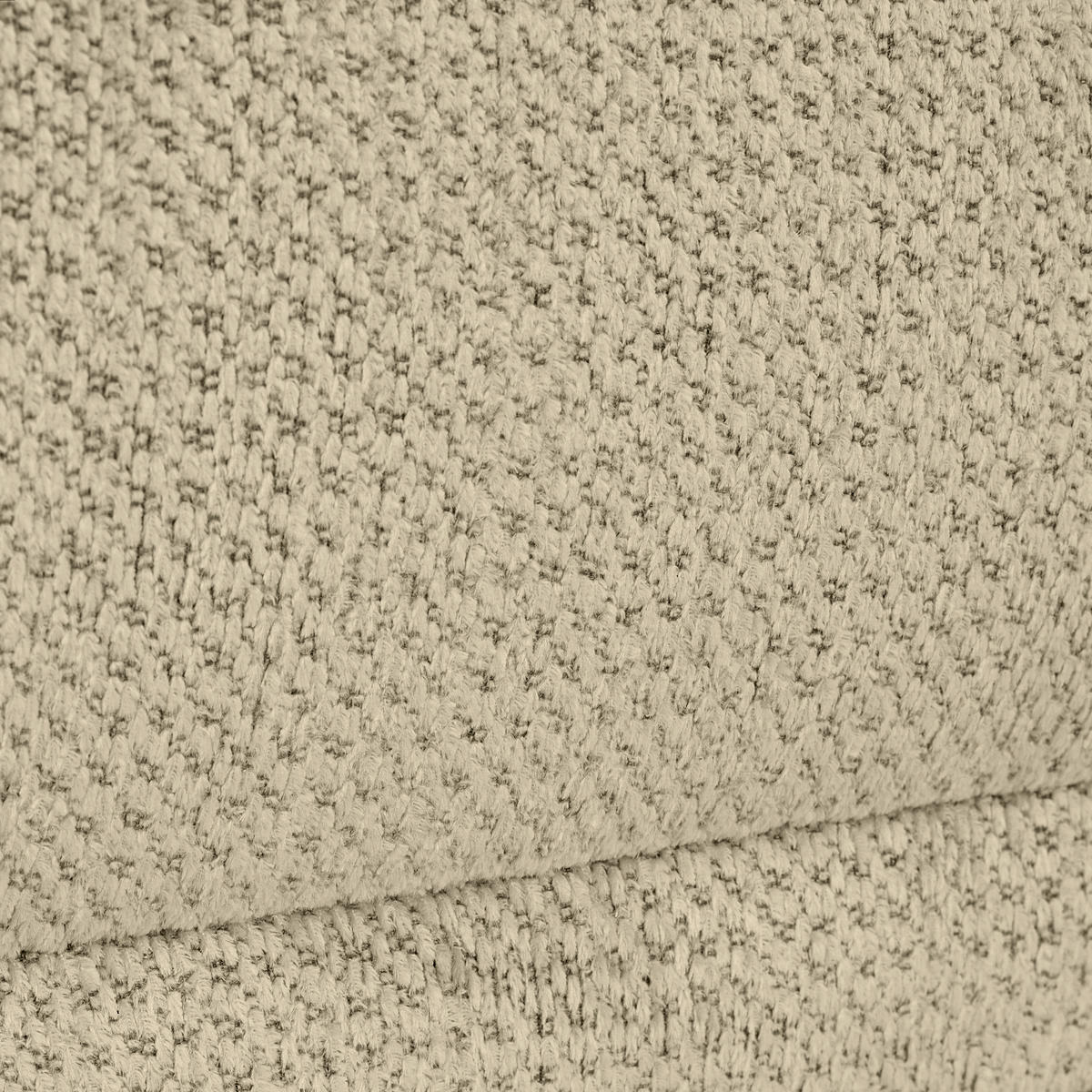 SCHLAFSOFA  mit Stoffauswahl, Liegefunktion, Schlafen auf Sitzhöhe, Rücken echt Chenille Beige  - Beige/Schwarz, KONVENTIONELL, Kunststoff/Textil (201/72/98cm) - Carryhome