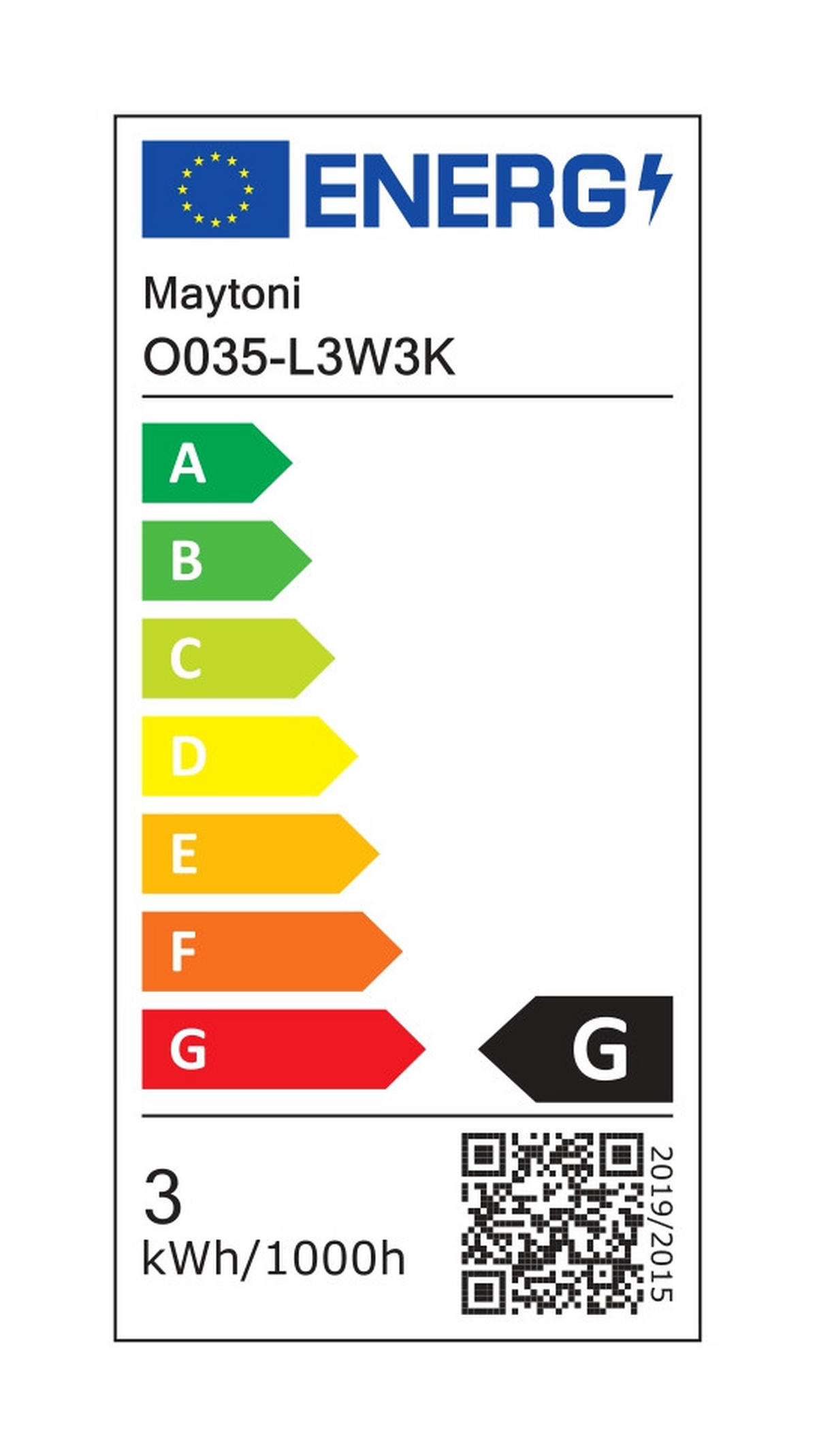 WEGELEUCHTE - Weiss/Schwarz, Trend, Metall (6,2/5,8cm) - MAYTONI