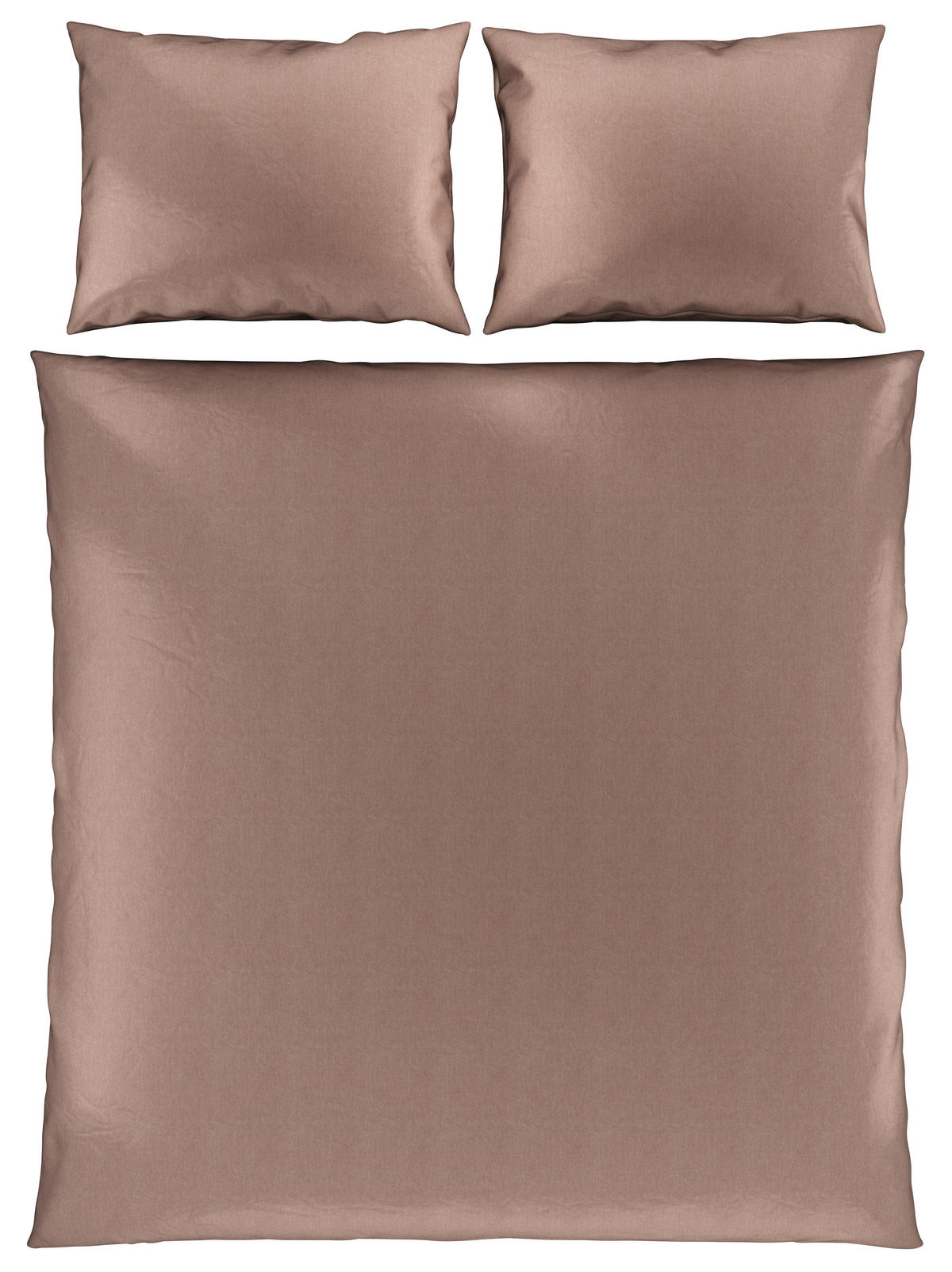 POSTELJNINA STONE WASH 200/200 cm saten roza  - roza, Konvencionalno, tekstil (200/200cm) - Novel