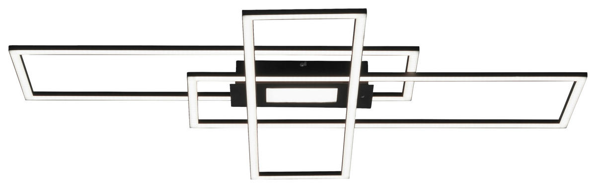 LED-TAKLAMPA 45 W 99,2/69,4/5,1 cm  - svart, Basics, metall/plast (99,2/69,4/5,1cm)