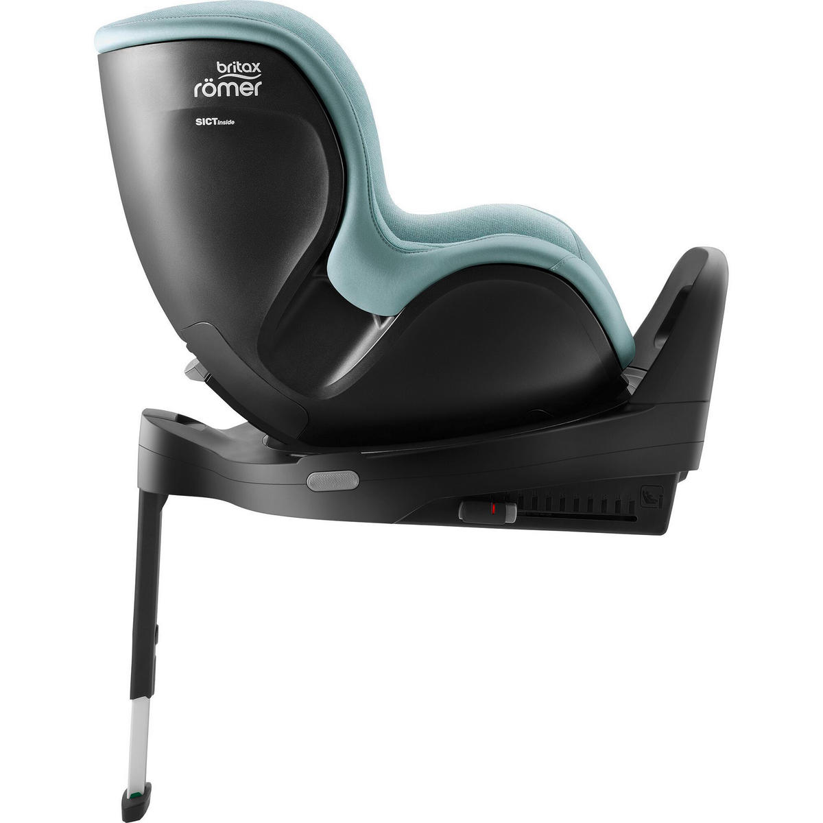 REBOARDER-KINDERSITZ DUALFIX 5Z  - Pastellblau, Basics, Kunststoff/Textil (44/48cm) - Britax Römer