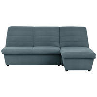 ECKSOFA in Webstoff Petrol  214/168 cm  - Petrol/Schwarz, Design, Kunststoff/Textil (214/168cm) - LOOKS by W.Joop
