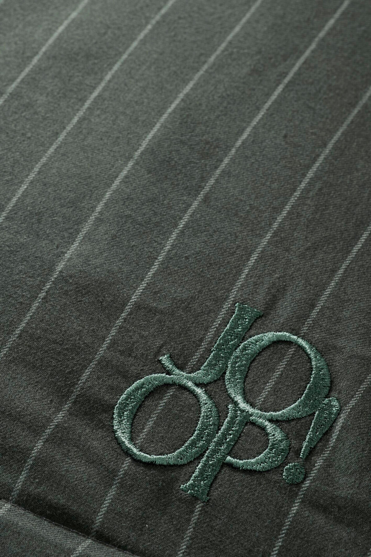 BETTWÄSCHE 3-teilig JOOP! SOFT STRIPES Jersey 200/200 cm  - Grün, Basics, Textil (200/200cm) - Joop!