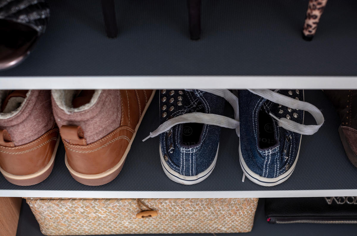 GARDEROBE 3-teilig  in 220/198/29 cm  - Wildeiche/Weiß, Design, Holzwerkstoff (220/198/29cm) - Moderano