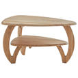 COUCHTISCH Wildeiche massiv 90/60/50 cm Freiform Eichefarben  - Eichefarben, KONVENTIONELL, Holz (90/60/50cm) - Linea Natura