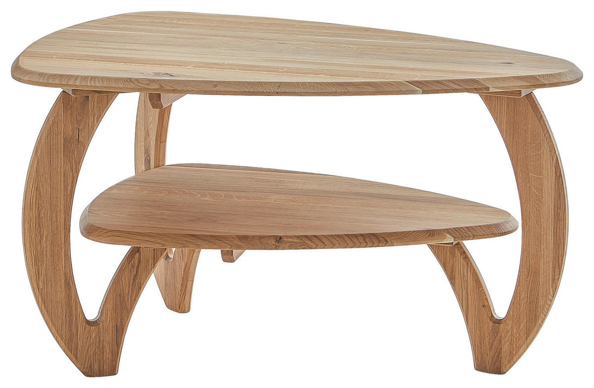 KLUBSKA MIZA, barve hrasta  - barve hrasta, Konvencionalno, les (90/60/50cm) - Linea Natura