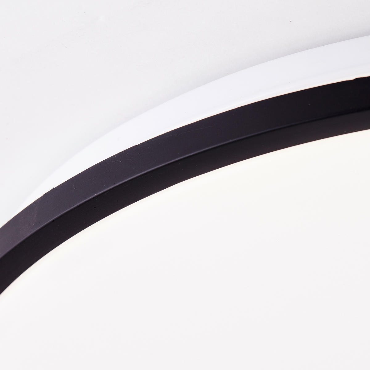 LED SVJETILJKA STROPNA  - bijela/crna, Basics, metal/plastika (48/7,5cm)