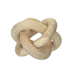 SKULPTUR - Naturfarben, Basics, Holz (15/15cm) - Ambia Home
