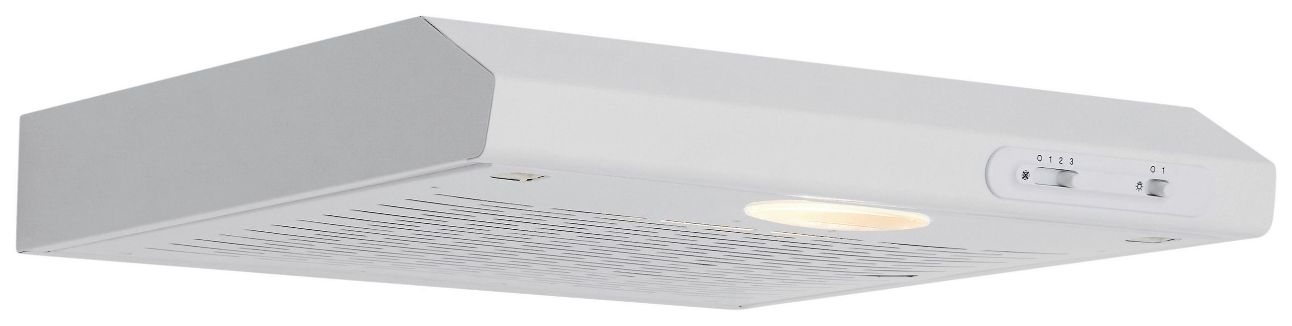 FLÄKTKÅPA DH520WL  - vit, Trend, metall (50/7,6/47cm) - Respekta