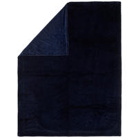 PĂTURĂ DIN BLANĂ 150/200 cm  - albastru închis, Design, textil (150/200cm) - Novel