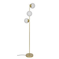STEHLEUCHTE Lilly 158/32/32 cm  - Messingfarben, Design, Metall (158/32/32cm) - Nordlux