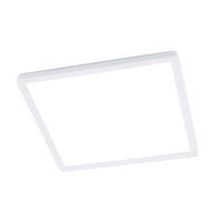 STROPNÍ LED SVÍTIDLO, 29,3/29,3/2,8 cm - bílá, Basics, plast (29,3/29,3/2,8cm) - Novel