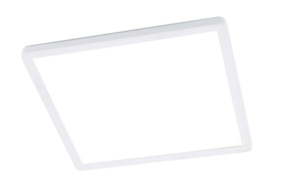 STROPNÍ LED SVÍTIDLO, 29,3/29,3/2,8 cm - bílá, Basics, plast (29,3/29,3/2,8cm) - Novel
