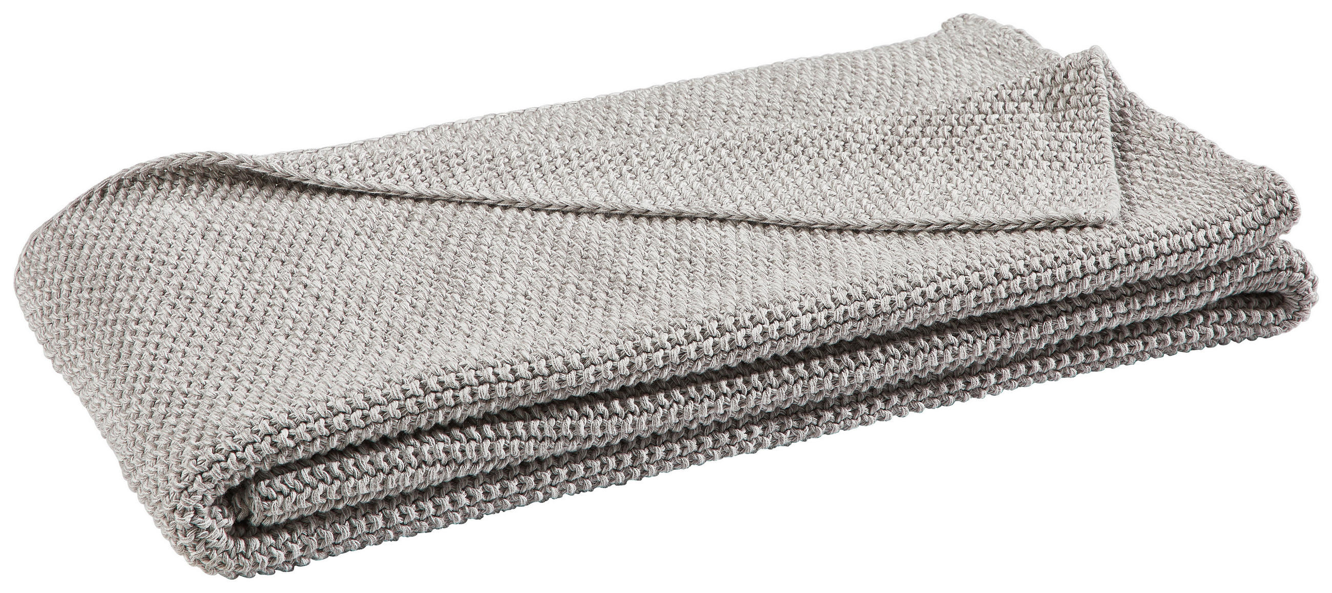 PLAID Melange 130/170 cm  - Beige/Grau, Basics, Textil (130/170cm) - Schöner Wohnen