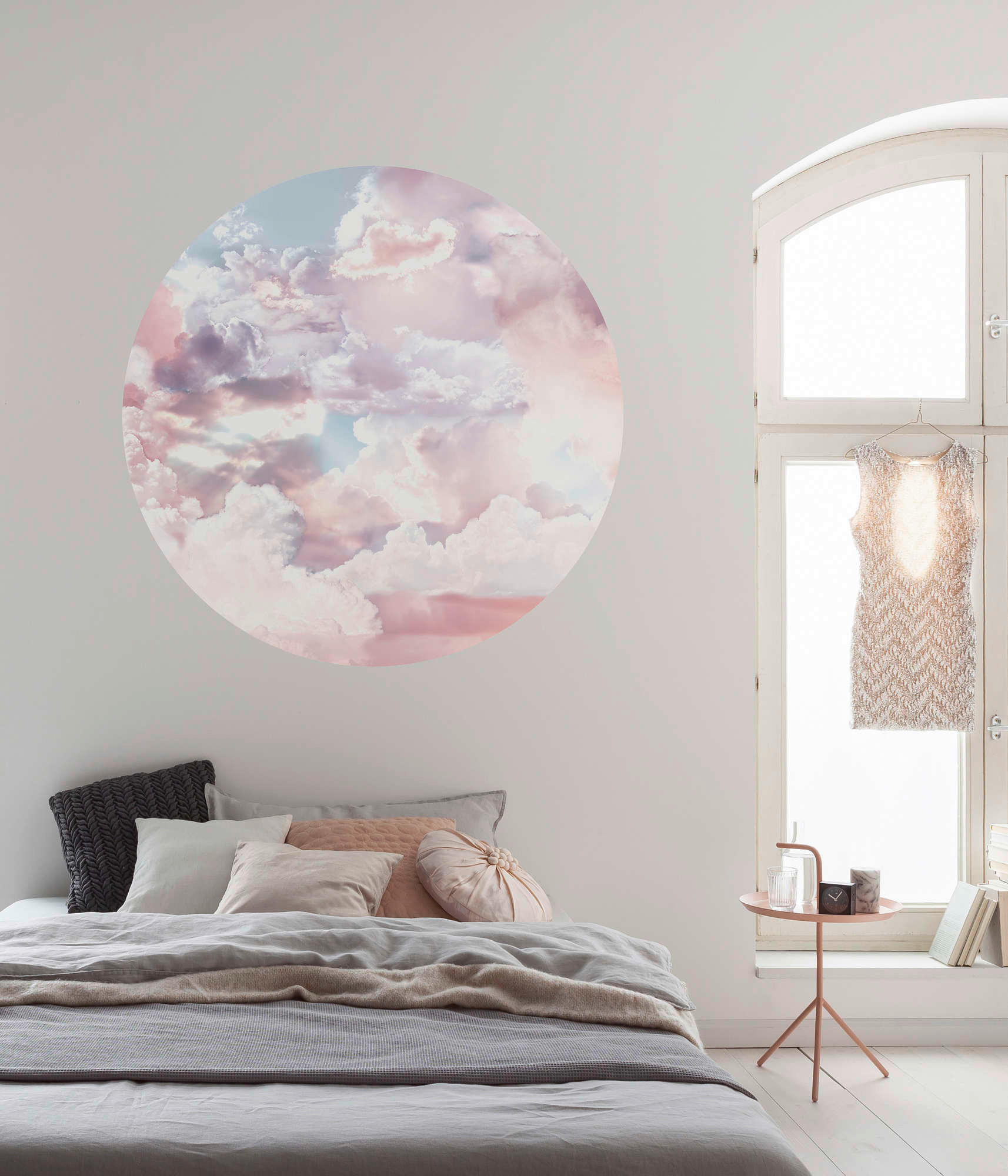 FOTOTAPETE  - Blau/Rosa, Trend, Papier (125cm) - Xora
