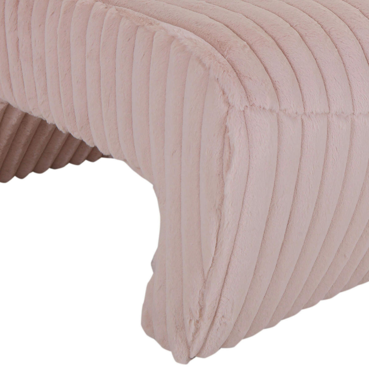 SESSEL in Cord Rosa  - Schwarz/Rosa, Konventionell, Kunststoff/Textil (68/72/89cm) - MID.YOU
