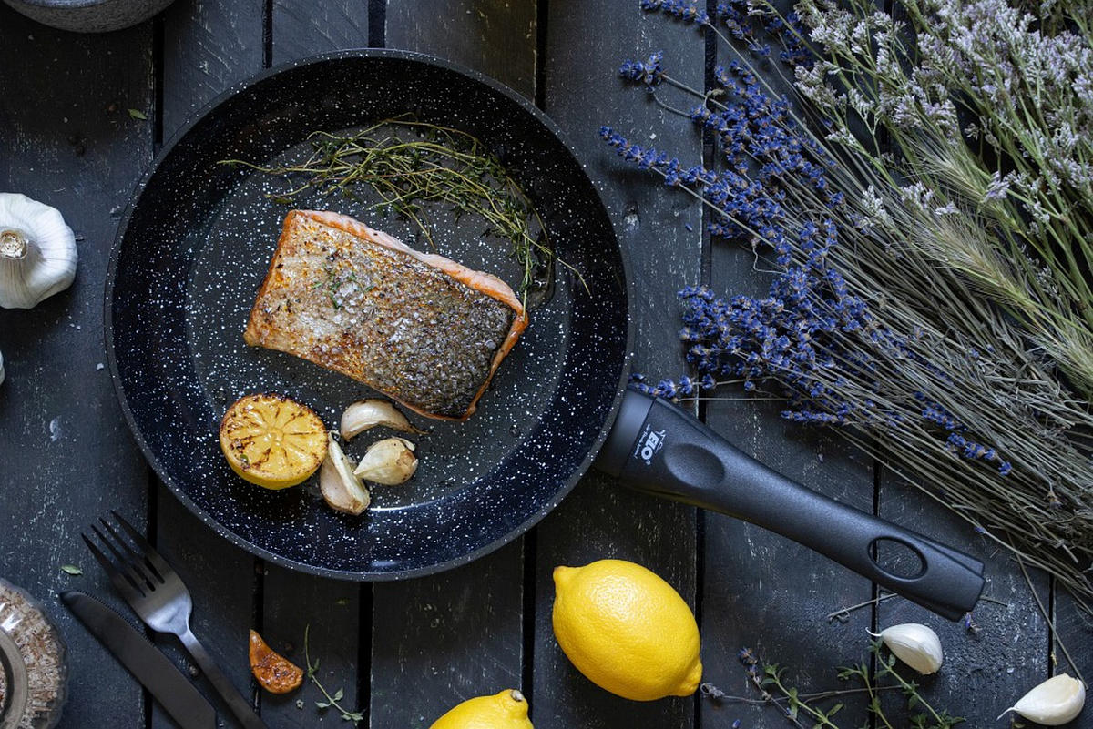 BRATPFANNE Pure Belugo Greblon®-Antihaftbeschichtung 20 cm  - Basics, Metall (20cm) - ELO