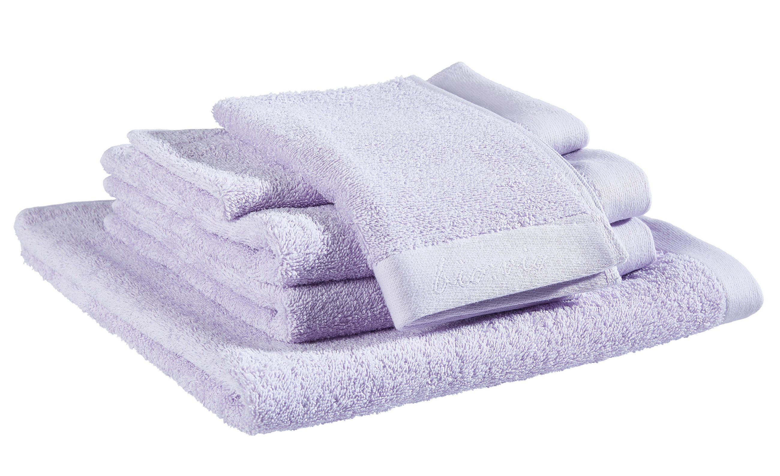 SADA RUČNÍKŮ A OSUŠEK, šeříková - šeříková, Basics, textil - Bio:Vio