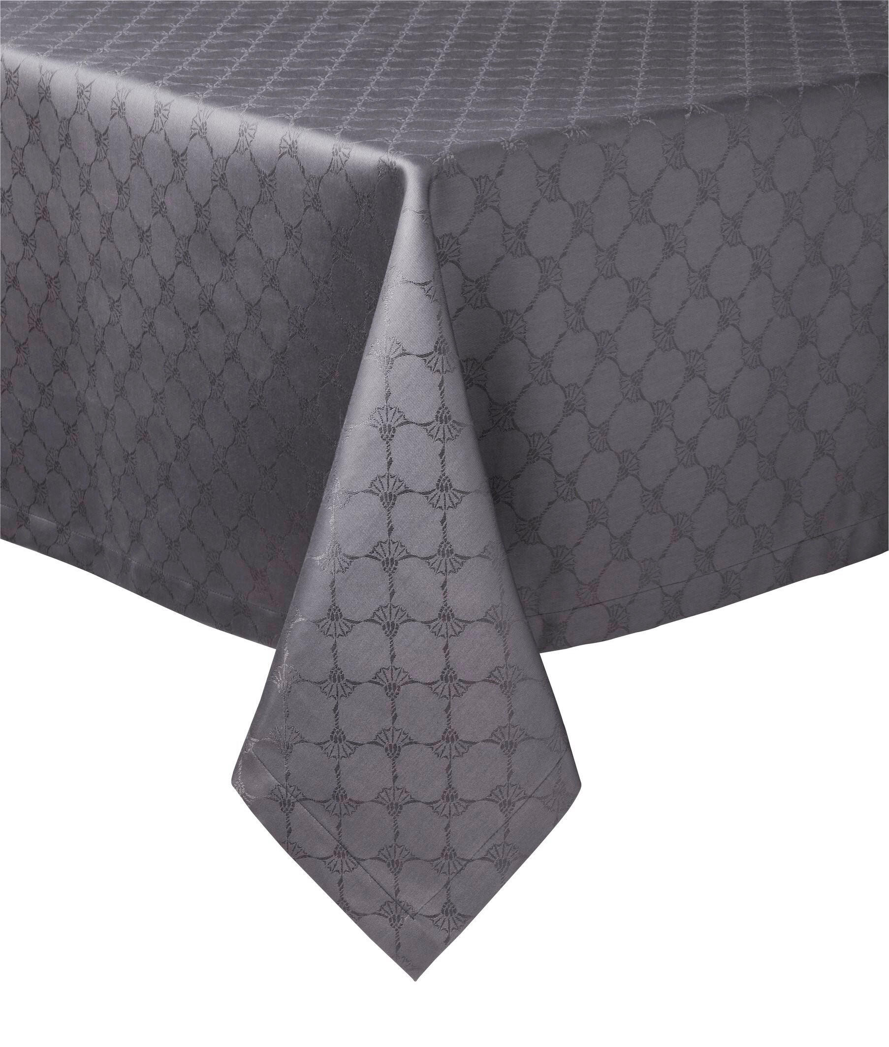 TISCHDECKE Classic Cornflower 140/190 cm  - Graphitfarben, Design, Textil (140/190cm) - Joop!