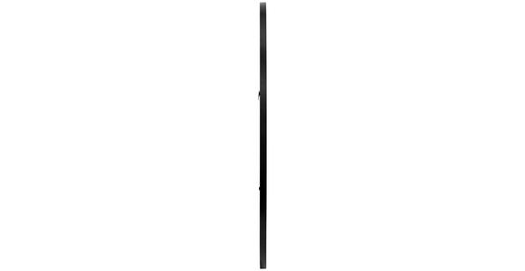 WANDSPIEGEL 76/129/2,5 cm in wellenförmig - Schwarz, Trend, Glas/Holzwerkstoff (76/129/2,5cm) - Landscape