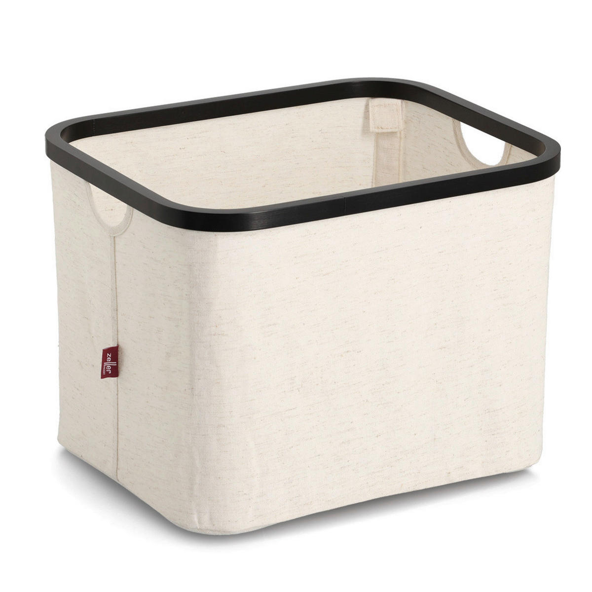 AUFBEWAHRUNGSKÖRBCHEN  - Creme, Basics, Kunststoff (40,5/33/30cm) - Zeller Present