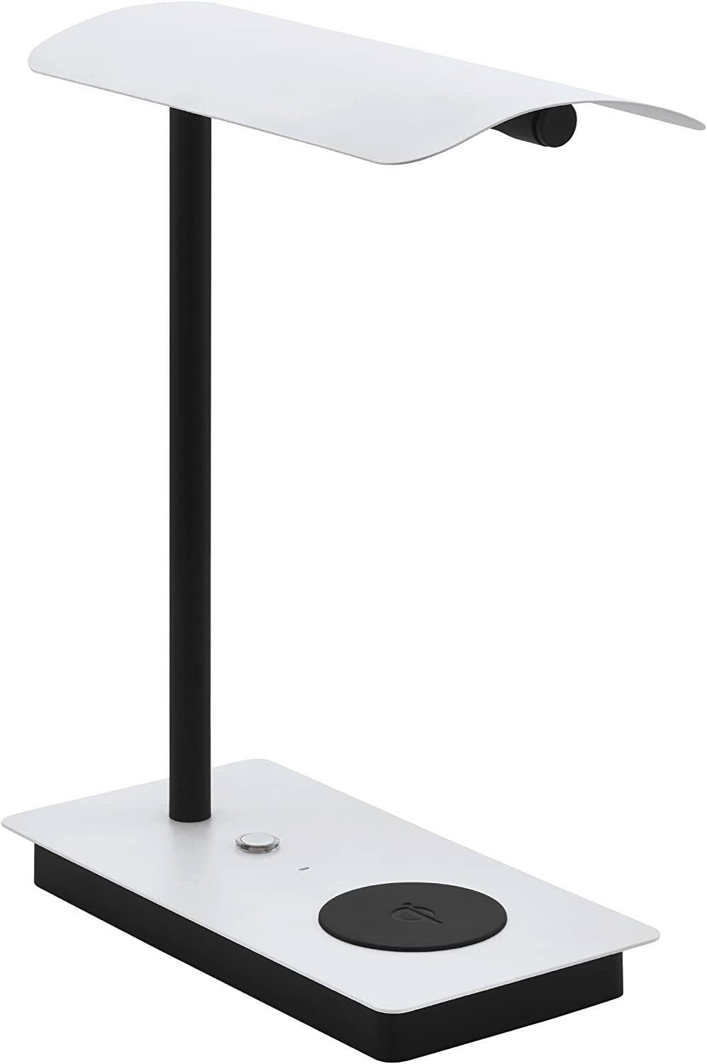 NAMIZNA LED-SVETILKA 32/24/32 cm - črna/bela, Basics, kovina/umetna masa (32/24/32cm)