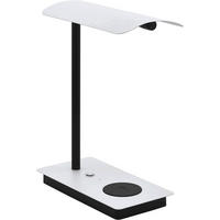 NAMIZNA LED-SVETILKA     32/24/32 cm          - črna/bela, Basics, kovina/umetna masa (32/24/32cm)