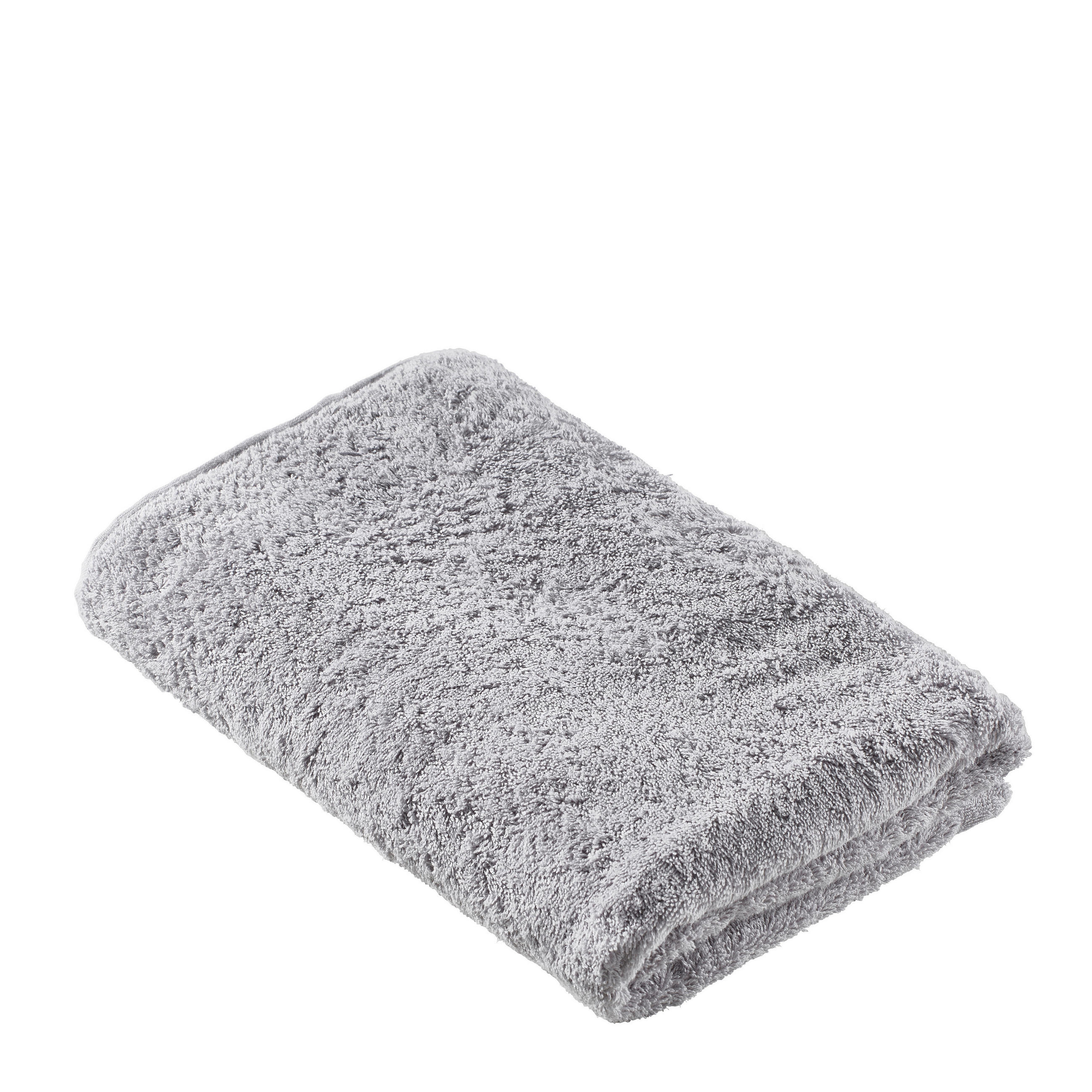 DUSCHTUCH LIFESTYLE UNI 70/140 cm  - Platinfarben, Design, Textil (70/140cm) - Cawoe