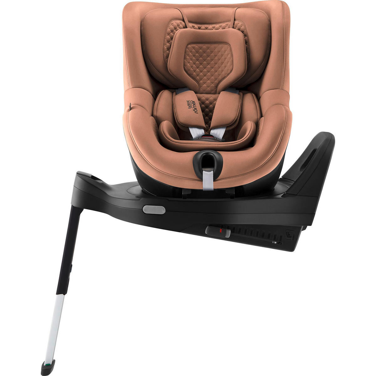 REBOARDER-KINDERSITZ Dualfix Pro M  - Cognac, Basics, Kunststoff/Textil (44/48/74cm) - Britax Römer