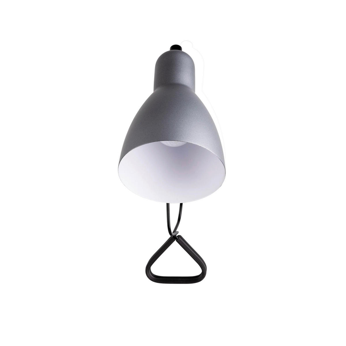 KLEMMLEUCHTE 17/10,5/28 cm   - Silberfarben, KONVENTIONELL (17/10,5/28cm) - Näve