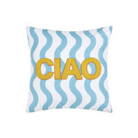 OKRASNA BLAZINA  COOL VIBES    45/45 cm         - svetlo modra, Design, tekstil (45/45cm) - Esposa