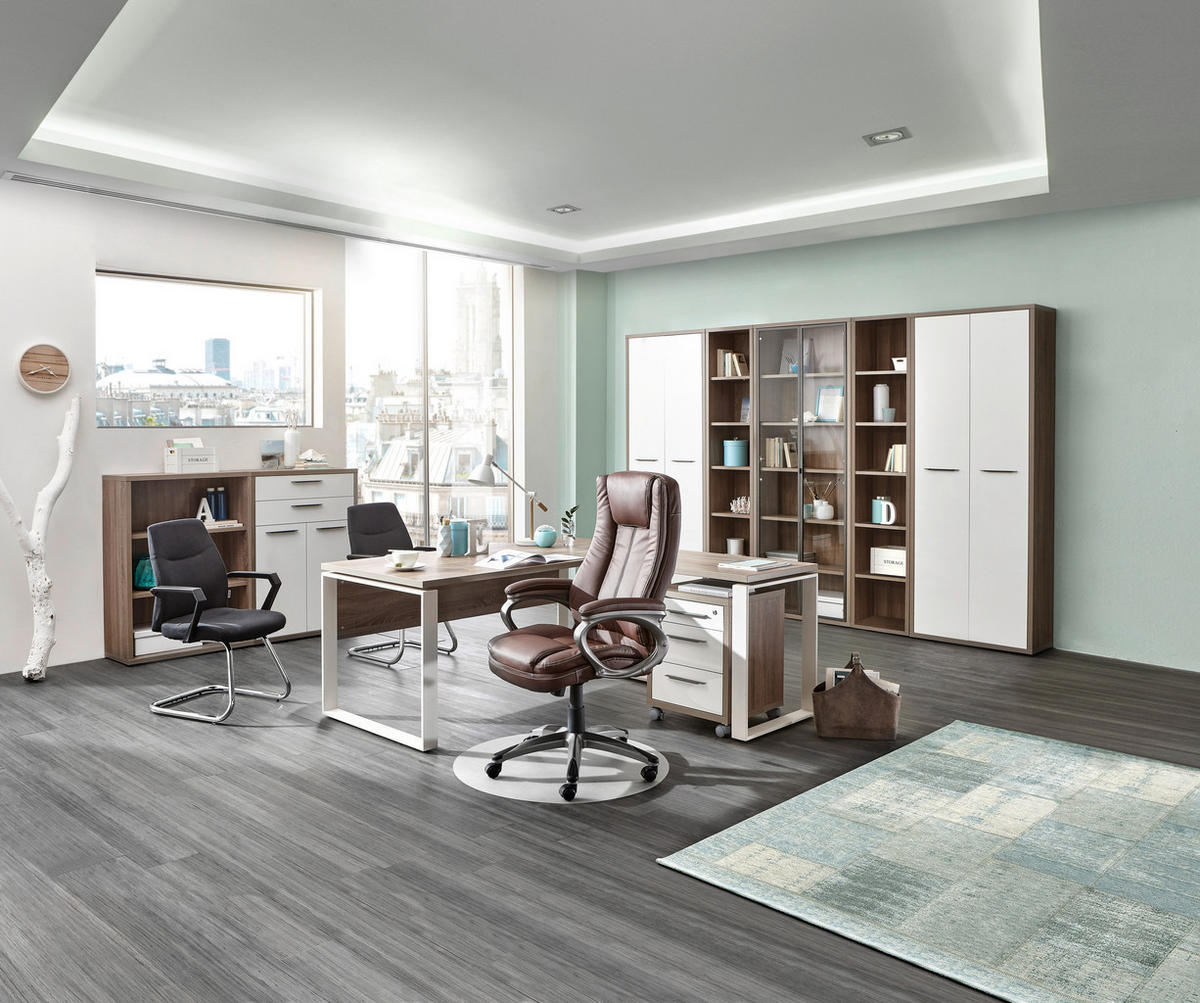 BLAT PENTRU BIROU in material pe bază de lemn  - stejar Sonoma, Design, material pe bază de lemn (170/80/30cm) - Carryhome