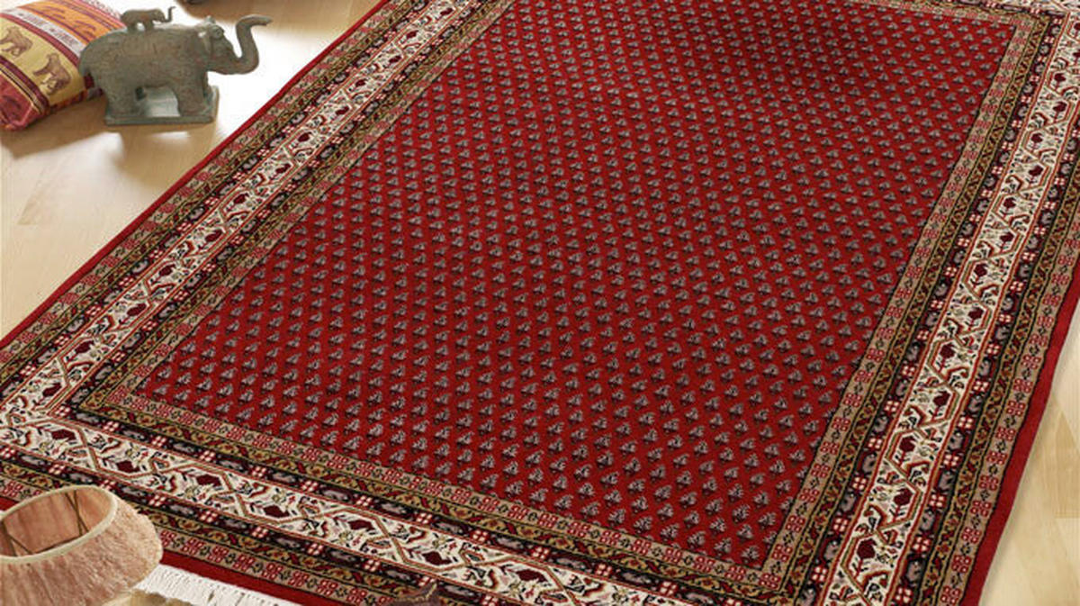 ORIENTTEPPICH 60/90 cm Sakki Mir Creme, Rot  - Rot/Creme, Basics, Textil (60/90cm) - Cazaris