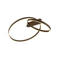 LED-DECKENLEUCHTE Isander 72/28/60 cm  - Platinfarben, Design, Metall (72/28/60cm)