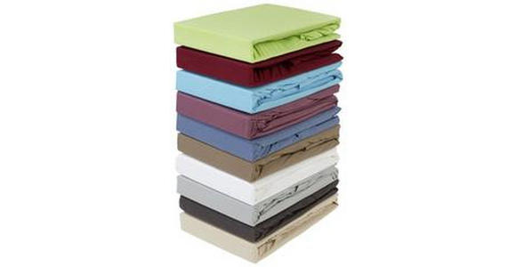 Spannleintuch Jardena 160x200 cm - Taupe, KONVENTIONELL, Textil (140-160/200cm) - Ombra