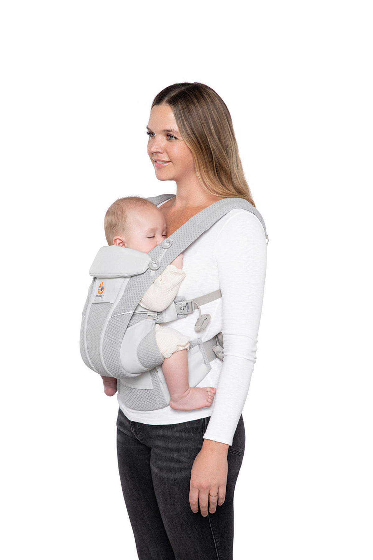 KENGUR NOSILJKA  Omni Breeze  - svetlosiva, Osnovno, tekstil (0,7kg) - Ergo Baby