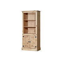 MEHRZWECKSCHRANK 81/177/38 cm  in Honig  - Schwarz/Honig, Natur, Holz/Metall (81/177/38cm) - Livetastic