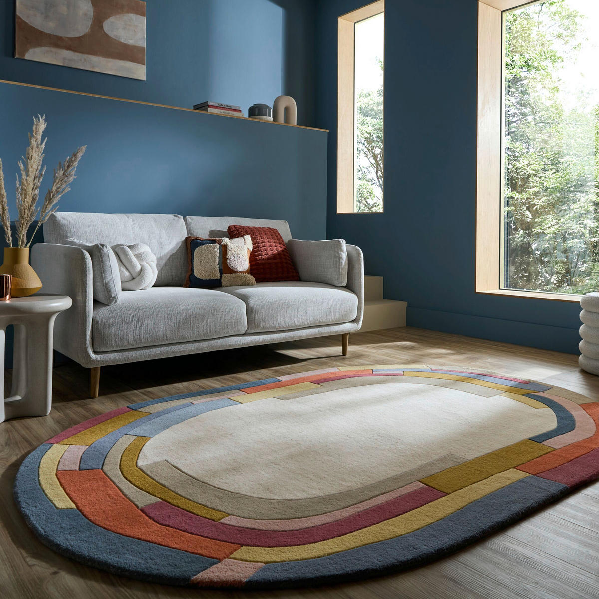 WOLLTEPPICH 160/230 cm Emryc Multicolor  - Multicolor, Basics, Textil (160/230cm) - Flair Rugs