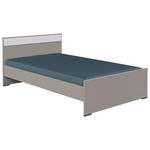 BETT 140/200 cm  in Grau, Weiß, Sahara  - Graphitfarben/Weiß, Design, Holzwerkstoff (140/200cm) - Carryhome