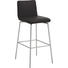 TRESENSTUHL in Metall, Leder Braun, Edelstahlfarben - Edelstahlfarben/Dunkelbraun, Design, Leder/Metall (43,5/107/56cm) - Bert Plantagie TRESENSTUHL in Metall, Leder Braun, Edelstahlfarben - Edelstahlfarben/Dunkelbraun, Design, Leder/Metall (43,5/107/56cm) - Bert Plantagie