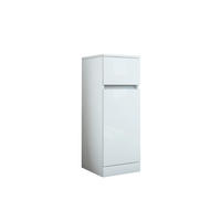 OLDALSZEKRÉNY 30/82/33,5 cm  - fehér, Basics, faalapú anyag (30/82/33,5cm) - Welnova
