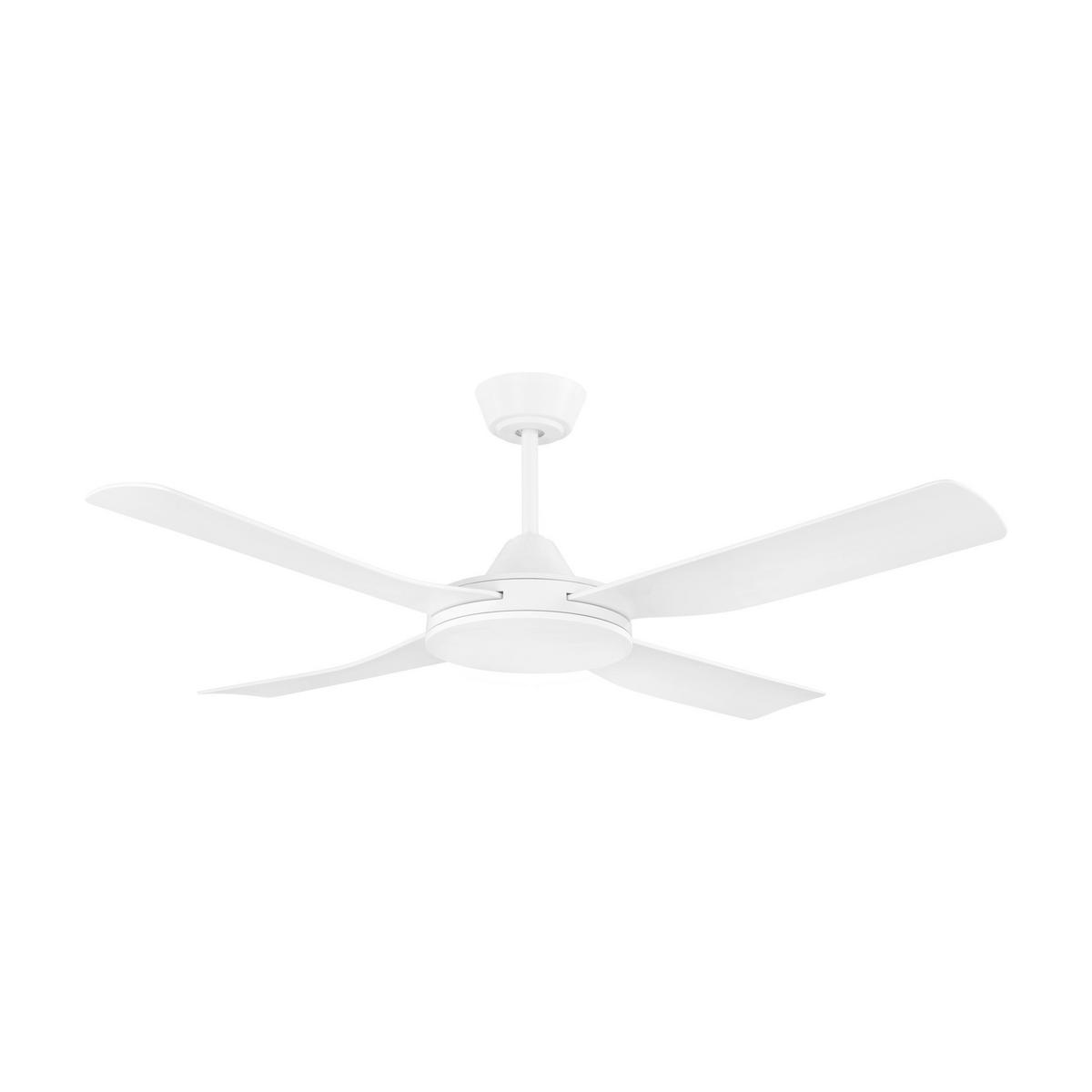 DECKENVENTILATOR - Weiß, KONVENTIONELL, Kunststoff (122/31,5cm) - Eglo
