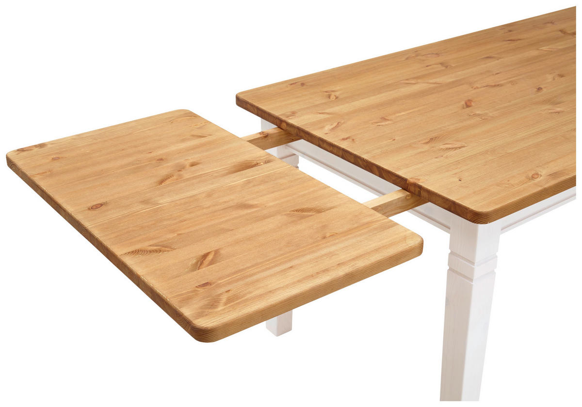 ANSTECKPLATTE Kiefer massiv Laugenfarbig  - Laugenfarbig, ROMANTIK / LANDHAUS, Holz (50/90/3cm) - Boxxx
