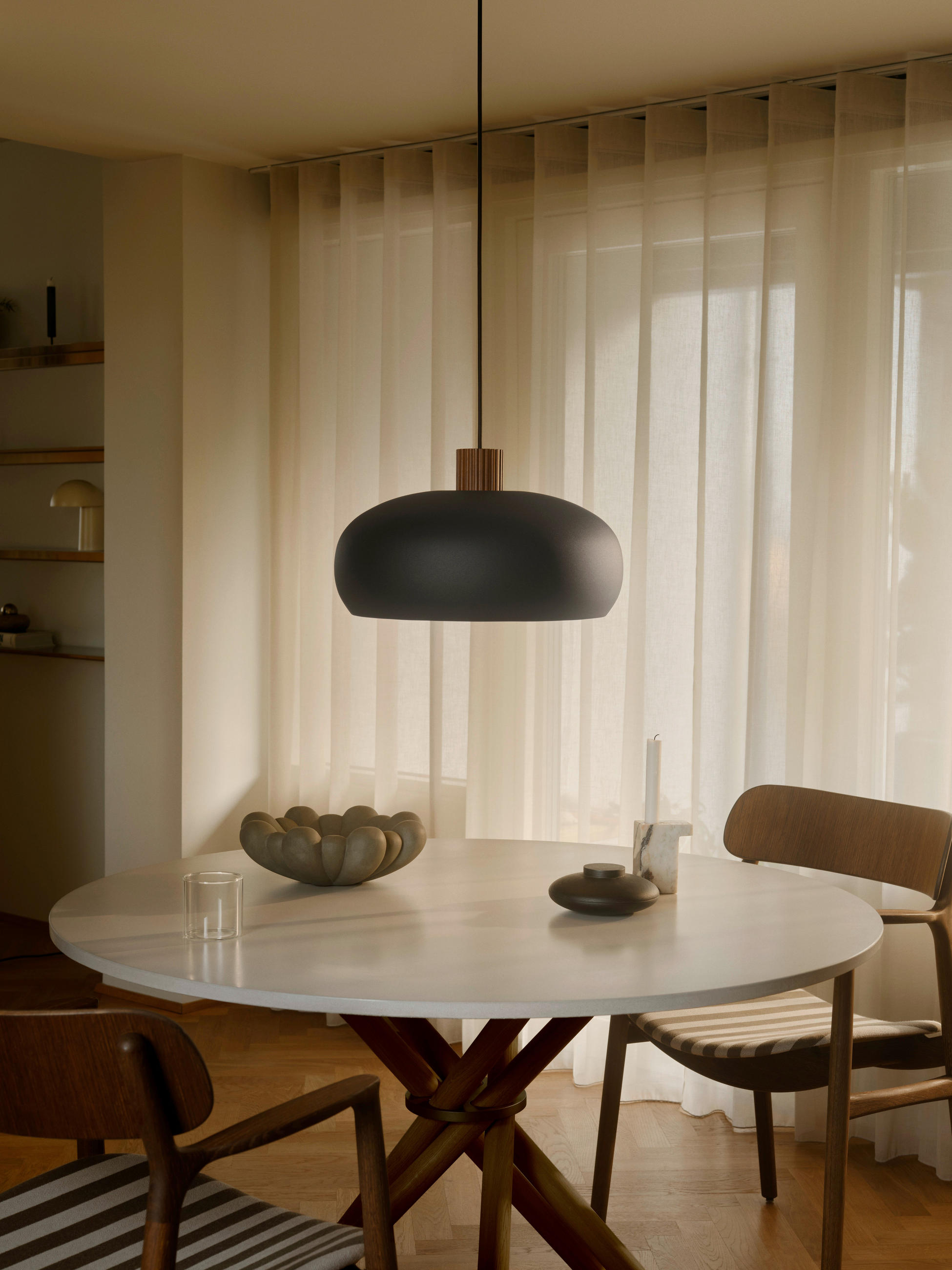 HÄNGELEUCHTE 42/23,5 cm   - Schwarz, KONVENTIONELL, Metall (42/23,5cm) - Nordlux