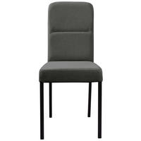 STUHL Anthrazit Buche vollmassiv  - Anthrazit/Schwarz, KONVENTIONELL, Holz (43/91/58cm)