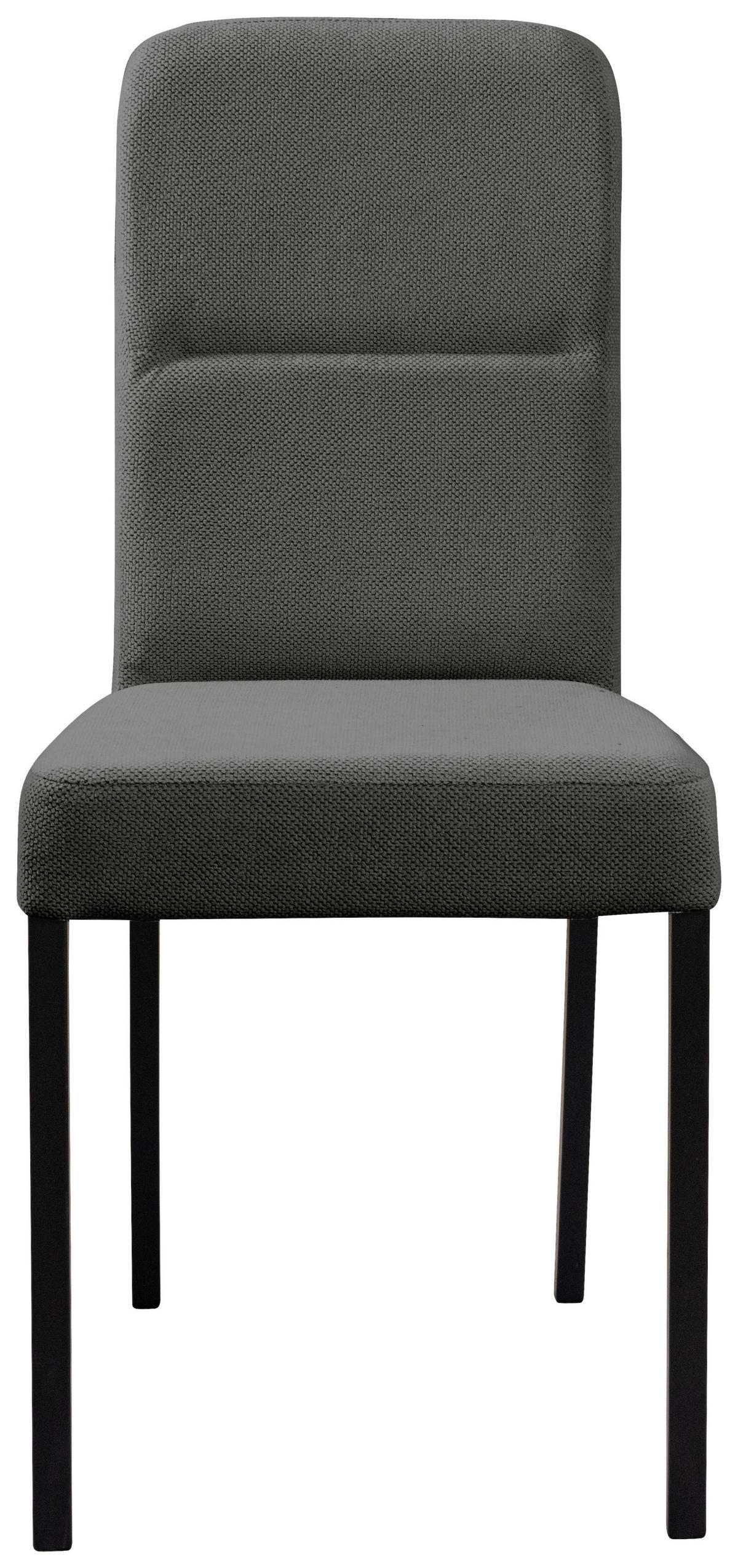 STUHL Anthrazit Buche vollmassiv  - Anthrazit/Schwarz, KONVENTIONELL, Holz (43/91/58cm)