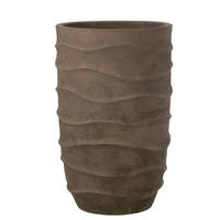 ÜBERTOPF - Dunkelbraun, Basics, Stein (33,5/33,5/53,5cm)